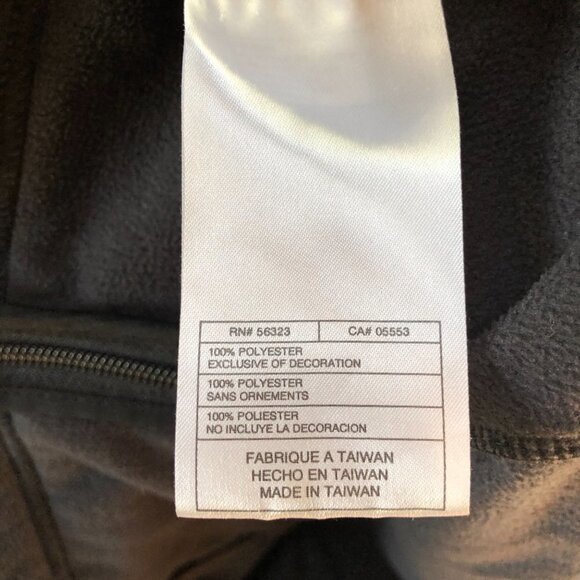 Nike Golf Black Full Zip Fleece Jacket- Size Medium - Picture 3 of 8